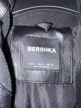 Chaqueta Bomber Negra hombre