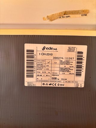 Arcón Congelador Edesa 215L