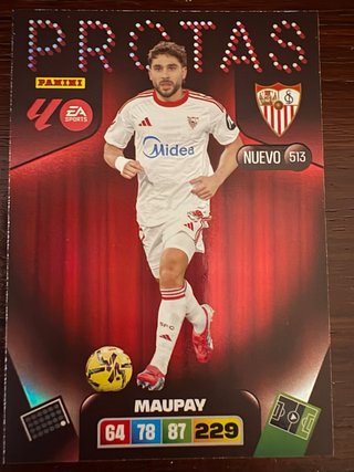 Cromo Maupay PROTAS Adrenalyn 2023-24