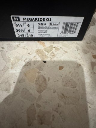 Zapatillas Adidas Megaride 01 Negras
