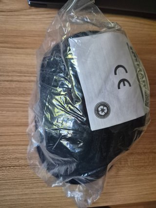 Casco de seguridad azul