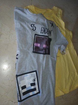 Lote 9 Camisetas Niños 10-12 Años
