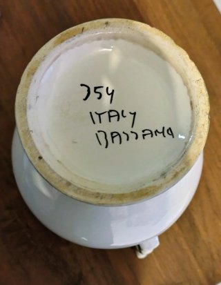 Vaso Vintage dipinto a mano.