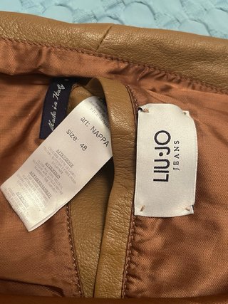 Giacca Liu Jo vera pelle originale