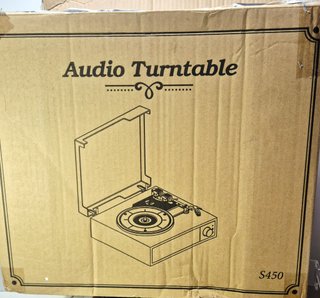 Giradischi Retro Bluetooth S450 Nuovo