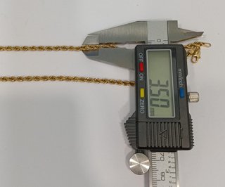 Cadena Oro 18k - Salomónica - 9,52gr - 50 cm