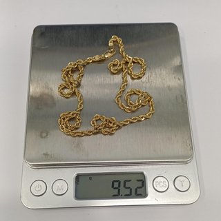 Cadena Oro 18k - Salomónica - 9,52gr - 50 cm