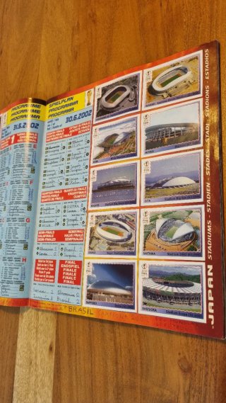 Álbum Panini Mundial 2002 Corea Japón