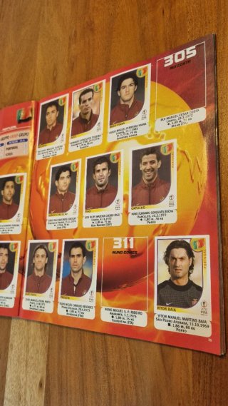 Álbum Panini Mundial 2002 Corea Japón