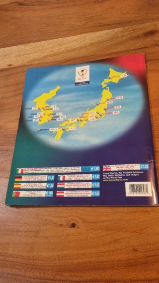 Álbum Panini Mundial 2002 Corea Japón