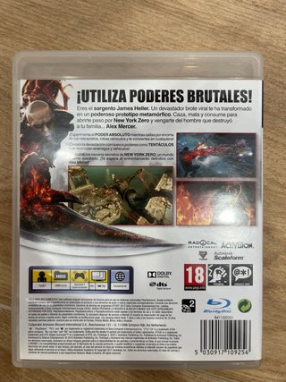Prototype 2 PS3 Edición Limitada