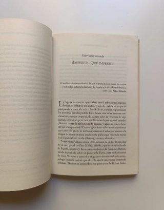 Fake news del imperio español.