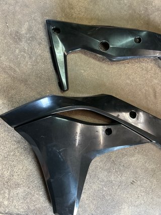 Plásticos Kawasaki KX250 Negro