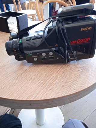 Videocámara Sanyo Negra