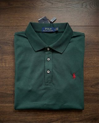 Polo Ralph Lauren Verde Oscuro Rojo