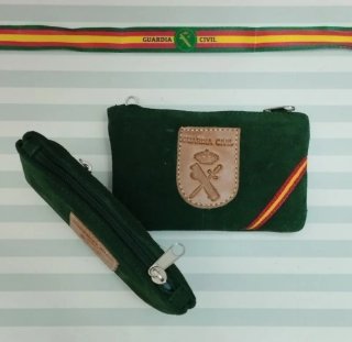 MONEDERO DE ANTE G. CIVIL + PULSERA