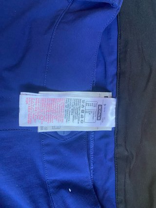 Pantalón de montaña azul mujer