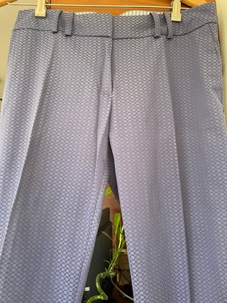 Pantalón de vestir azul mujer
