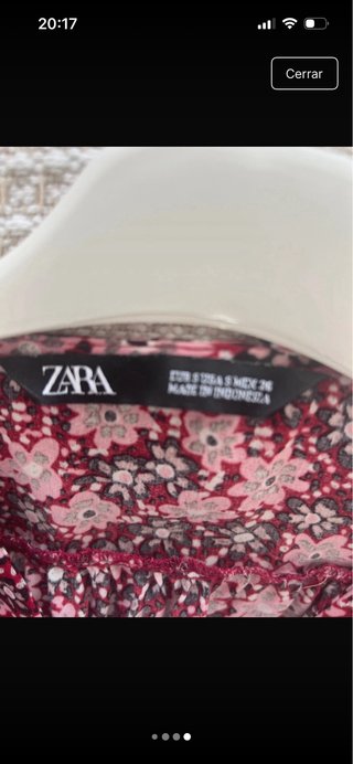 Vestido estampado floral Sara