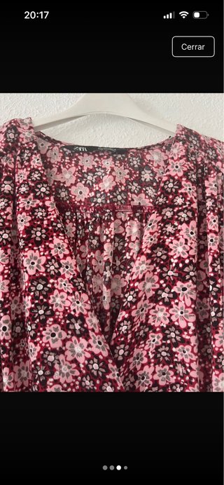 Vestido estampado floral Sara