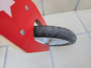 Bici sin pedales infantil madera estrellas