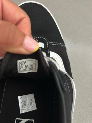 Zapatillas Vans Old Skool Negras Talla 36.5