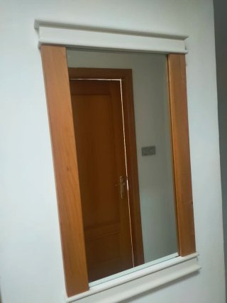Aparador recibidor con espejo