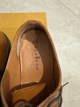Zapatos de vestir Puro Ego Talla 43 Marrones