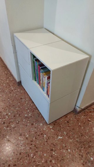Mueble modular IKEA EKET blanco