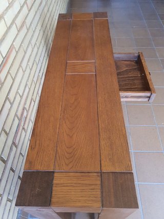 Mueble de entrada de madera