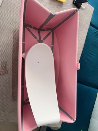 Bañera Stokke con soporte para bebé