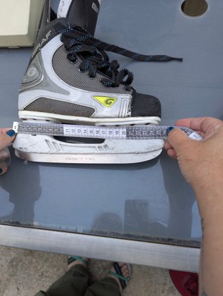 Pattini Hockey su Ghiaccio GRAF Junior Taglia S (33-34)