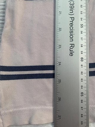 Polo Fred Perry rosa palo de rayas talla XS