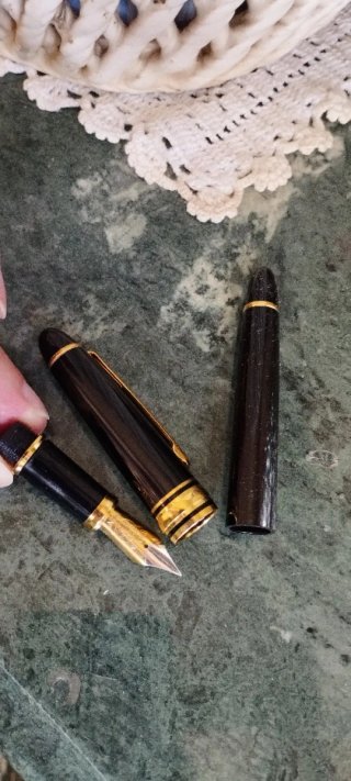 Lote 2 penne stilografiche vintage Taiwan
