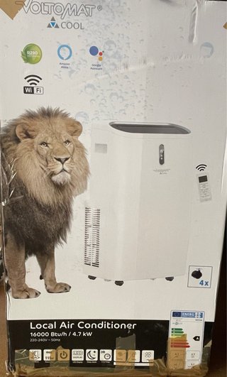 Aire Acondicionado Portátil VOLTOMAT COOL 16000 BT