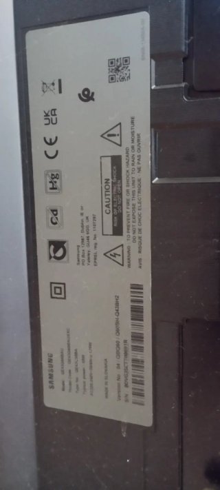 2 Samsung TV Pantalla Rota