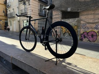 Bicicleta Fixie/SingleSpeed Negra