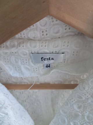 Blusa Festa Blanca Talla 44