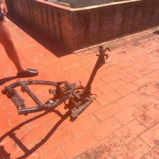 Chasis de moto scooter yamaha slider 50cc