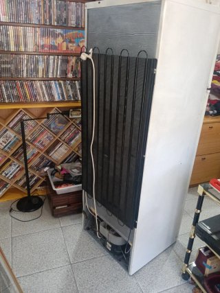 Nevera blanca doble puerta