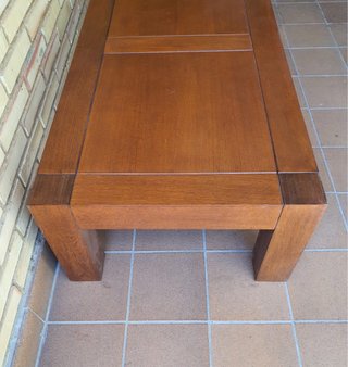 Mesa de centro de madera