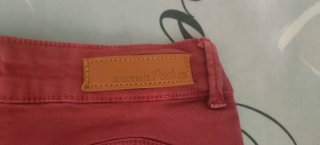 Vaqueros Bershka Rojos