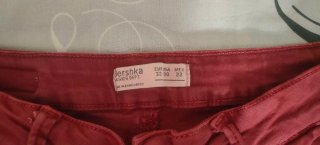 Vaqueros Bershka Rojos