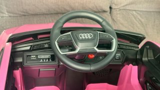 Coche Batería Niños 12v Audi E-tron Rosa