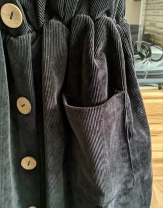 Vestido Peto Pana Negro