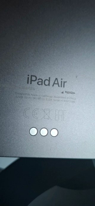 iPad Air 5ª Gen Plata 64gb para piezas