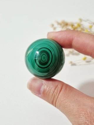 Sfere di Malachite Naturale