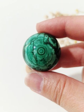 Sfere di Malachite Naturale