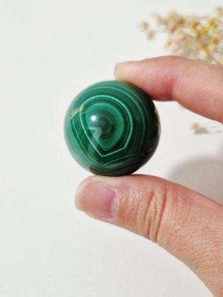 Sfere di Malachite Naturale