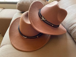 Sombrero Vaquero Unisex Beige/Marrón